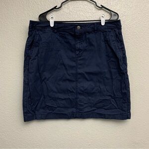 Pendleton Women’s Navy‎ Blue A-Line Mini Skirt Size 16